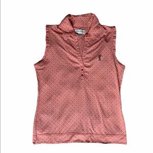 Sport Haley pink and cream Golf top TCC 1921